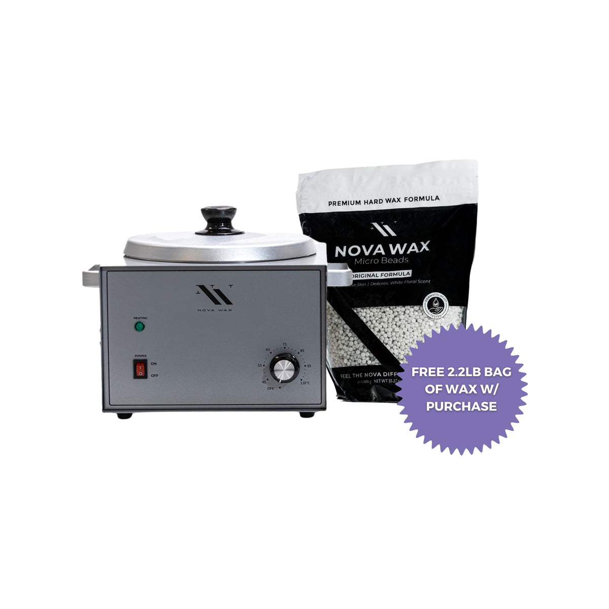 Professional Large Hard Wax Warmer - 5.5lb