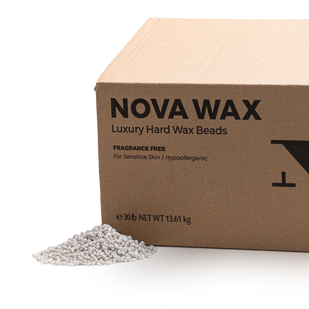 Nova Hard Wax Beads - 30lb Case (Fragrance Free) – Nova Pro