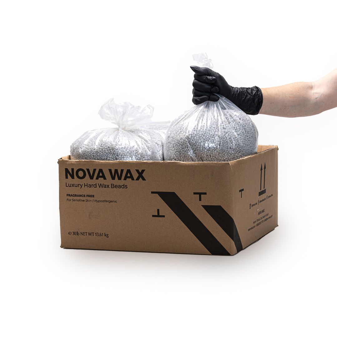 Nova Hard Wax Beads - 30lb Case (Fragrance Free) – Nova Pro